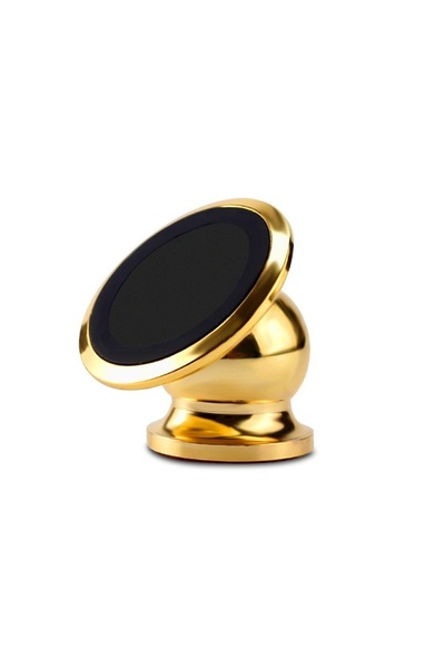 MRG Suport Auto Telefon Magnetic 360 L335 Autoadeziv, Universal, Gold