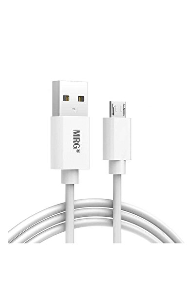 MRG Cablu de date MicroUSB L-412, Fast Charge, 5A, Alb