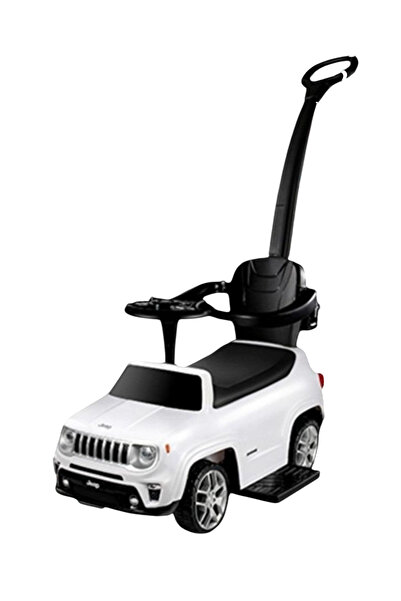 LITTLE ANGEL - سيارة دفع للأطفال مع مقبض - أبيض