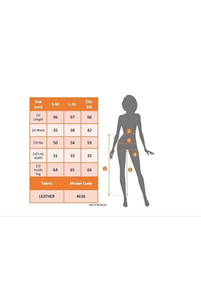 REKA MODA Women's High Waist Pocket Leather Pants