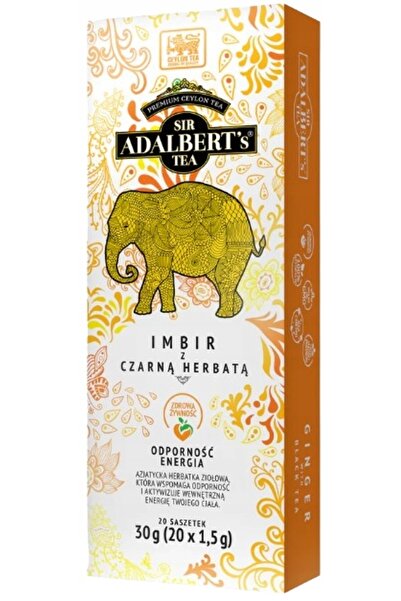 Other Black tea with ginger ADALBERT'S IMMUNITY AND ENERGY 20 sachets