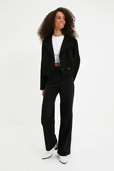 WODDİ بنطلون نسائي من مورينا روز بخصر عالٍ أرجل واسعة فضفاض وواسع ومريح قماش ...