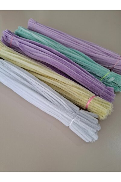 İ&G Çiçek ve Hobi evi Şönil 5'li Renk Set (Her renk 50 ad.-Toplam 250 ad.)-Bu...