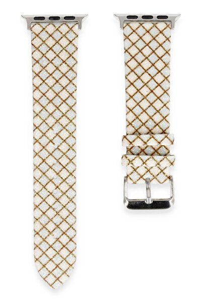 NewFace Sptrns Apple Watch 38mm Tile Pattern Band (191430) - Blue