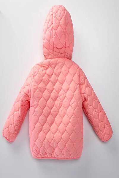 DeKuBaby Cold and Rainproof, Soft Quilted Fabric, with Pockets, Hooded , Children's Winter Coat-Coat