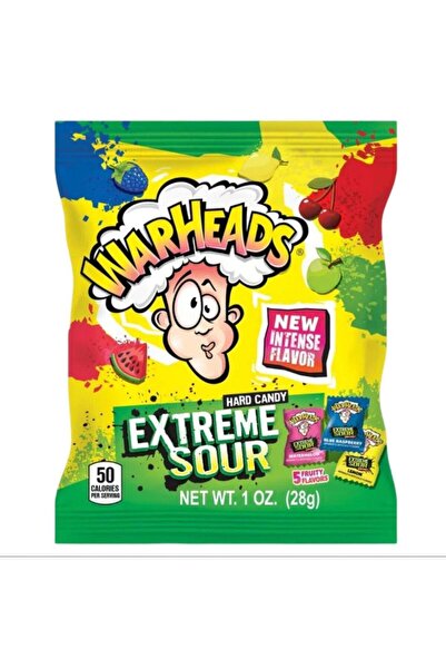 WarHeads حلوى صلبة شديدة الحموضة 28 جرام