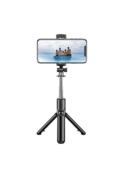 MRG Selfie Stick MR1, For phone, Tripod, 360 degrees, Black