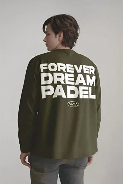 Klotho MAIA Men's Grimelange Colored Padel Themed Sweatshirt