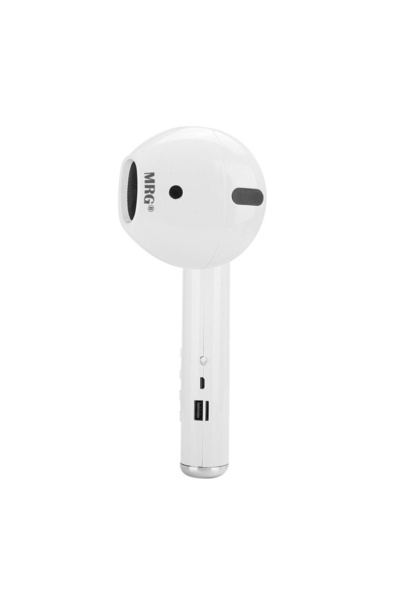 MRG Portable speaker MMK-101, Bluetooth, USB, Micro-SD, Handsfree, White