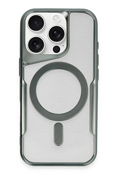 NewFace غطاء سيليكون ماج سيف لهاتف آيفون 16 برو من إس بي تي آر إن إس (192202)...