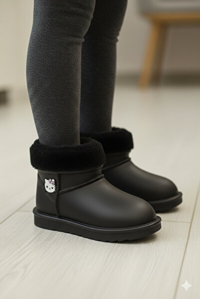 patik ayakkabı kız çocuk yağmur botu içi kürklü çok hafif