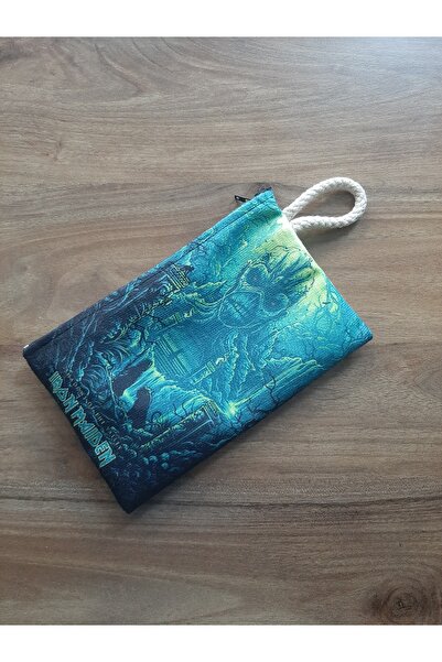 OWLBAG COMPANY OWL BAG Iron Maiden Σχεδιασμένο με μοτίβο πορτοφόλι με θήκη γι...