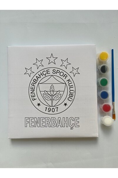 KRS DEKOR 20x20 Fenerbahçe tuval boyama seti