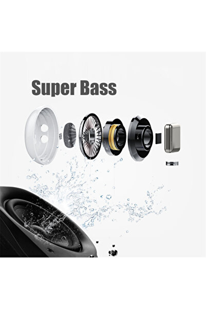 MRG MinPods3 Bluetooth Headphones, With Case, LCD Display, Green