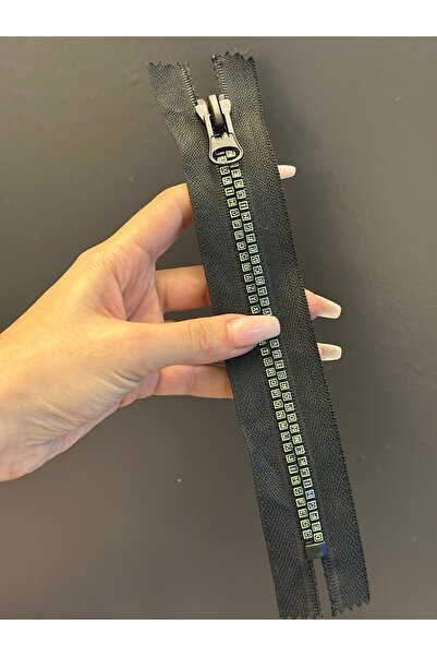 Gönülden Tasarım 24X3 CM ЗЪБЧАТА ЧЕРТА ZIPPER GOLD