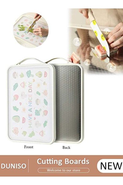Generic Stainless Steel Cutting Boards, Double Sided Cutting Boards for Kitch...