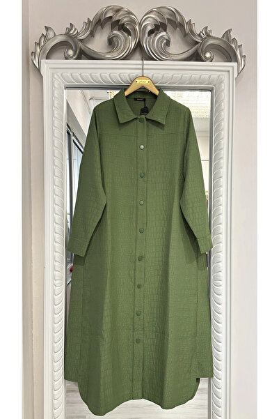 Invee Snap Closure Quilted Cap - Oil Green