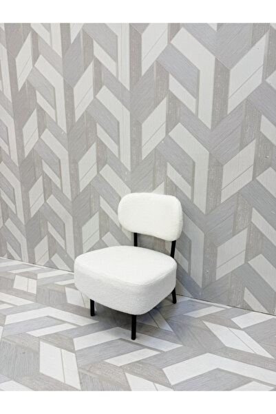 BEC24 Single upholstered seat with a modern design (Teddy Fabric)