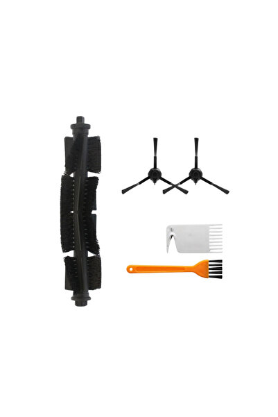 Asgard Grup 1 perie principală compatibilă cu 360 S8, 2 perii laterale negre 2 piepteni