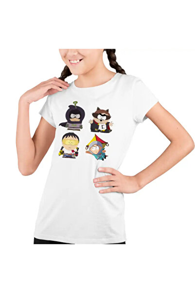 OEM Tricou Copii Fete South Park Super Hero Alter-Ego Actiune