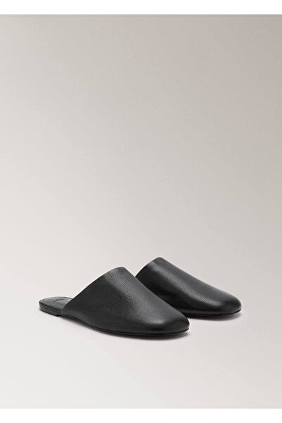 MANGO Woman Deri terlik