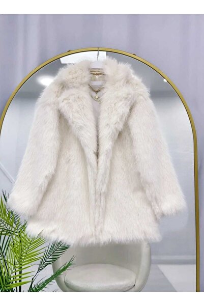 MODA VEDAT Women's Fur Coat with Lining