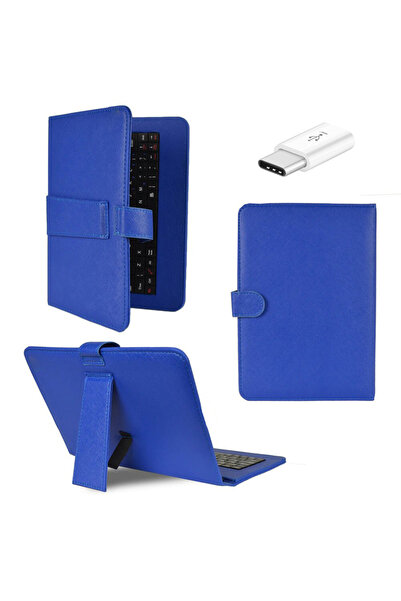 MRG Tablet Keyboard Case L-404, 10 Inch, TypeC, Blue