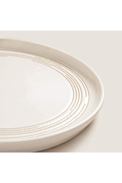 Chakra Fine Pasta Tabağı 20 CM Natural