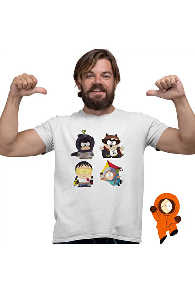 OEM South Park Super Hero Alter-Ego Action Men's T-Shirt