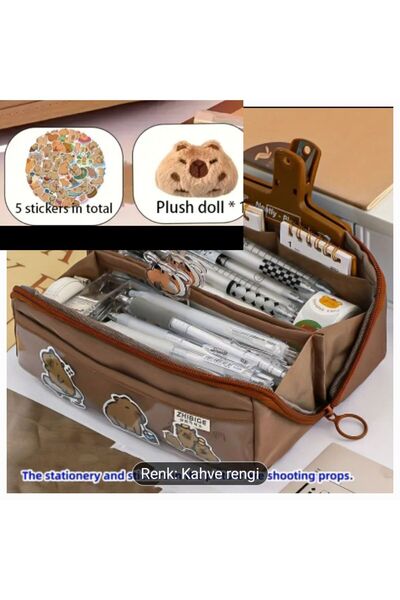 SANRIO CAPYBARA BUYUK.BOY KALEM KUTU KAPİBALA KALEMLİK