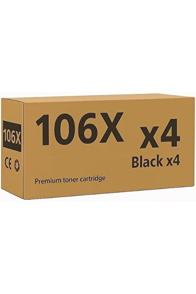 HP 106X-(106XXL)-(5000 SAYFA)-CHIPLİ 107W/135W/137FNW (5K)-(W1106XXL) CHIPLİ ...