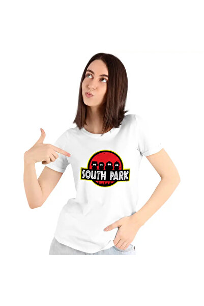 OEM Tricou Femei South Park Jurassic Dinozauri T-Rex