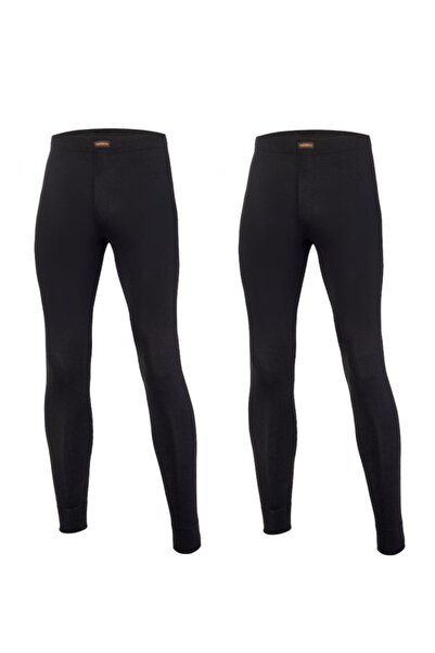İki Yıldız Men's Thermal Leggings with Loop 2-Pack 11220