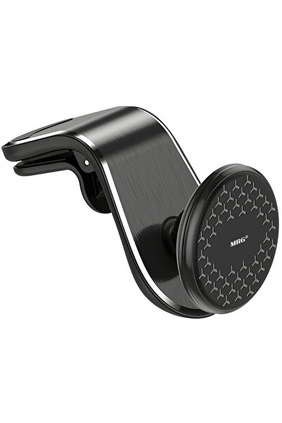 MRG Suport Telefon M676, Pentru grila auto, Magnetic, Negru