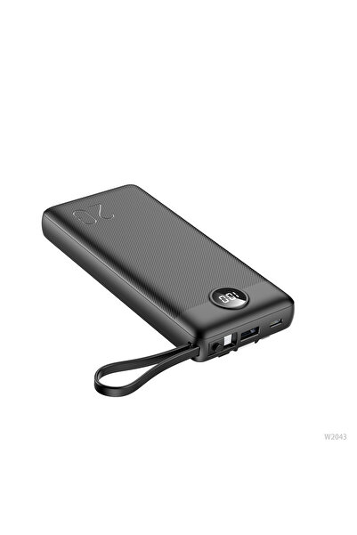 MRG Power Bank Veger C20, 20000mAh, Display LED, Fast-Charge, Negru