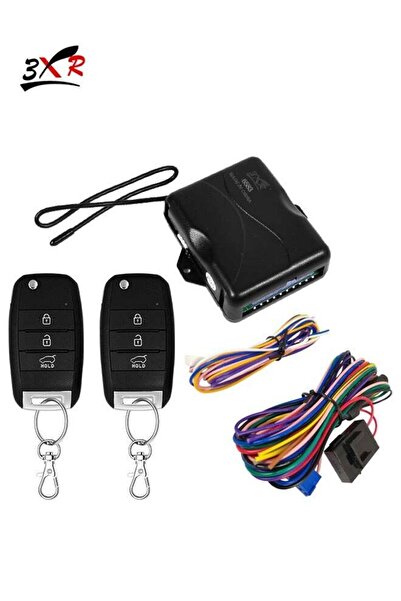 3XR Universal Remote Keyless Entry System with Central Door Locking, Trunk Release & Car Locator