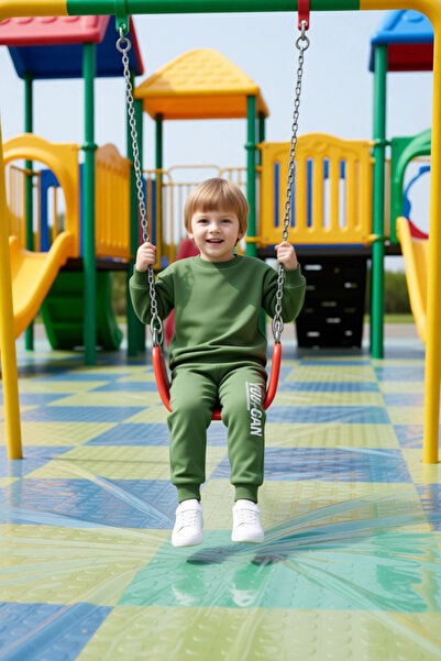 PayBuy Motivational Printed Boys' Knitted Sweatshirt and Sweatpants Set Quality Stylish Comfortable