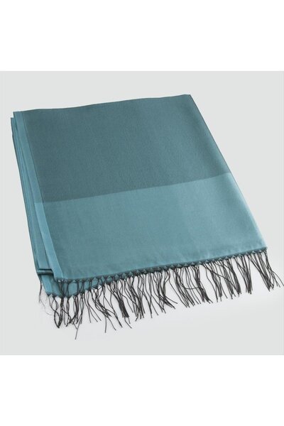 ZERO LAND Nrzsnt (214055) Lct Shawl-Turquoise