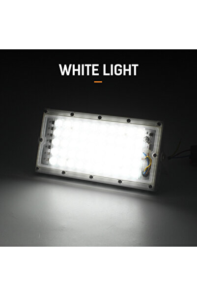 MRG Rectangular Camping Projector M897, 12v, 50w, SMD Led