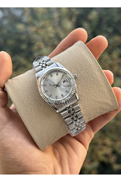 Tulpar Premium Series Steel Band Calendar Trend Model Women's Wristwatch