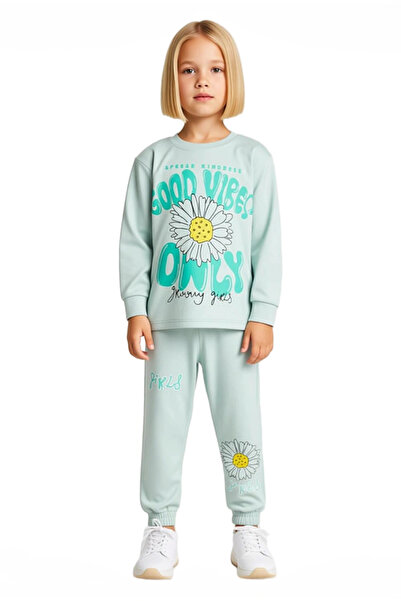 PayBuy Girls' Cotton Comfortable Pajama Set Floral Design and Comfortable Wear Quality Stylish Casual