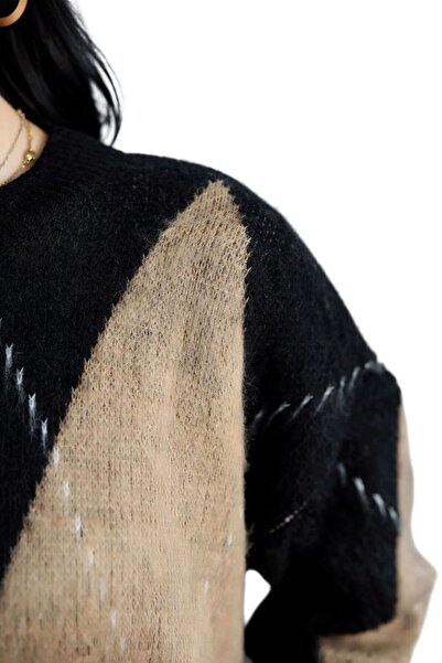 ysrozrgyim Baklava Patterned Knitwear Brown