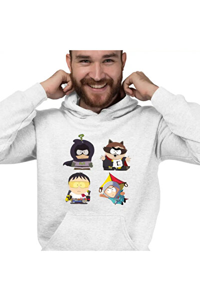 OEM Ανδρική Φούτερ με Κουκούλα South Park Super Hero Alter-Ego Action