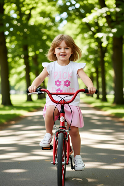 PayBuy Girls' Cotton Short Sleeve Top and Pleated Skirt Set Quality Stylish Comfortable Casual Daily