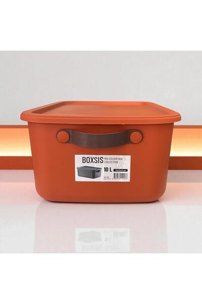 Online Home Market Boxsis Mix 10, 15 and 20 Lt Multi-Purpose Organizer Box with Lid – Decorative Storage Box