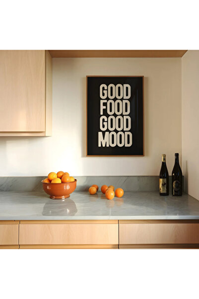 Esci Design Framed Coffee Corner Painting - Kitchen Painting - Kitchen Wall Art - Trend Painting - Kahve1003