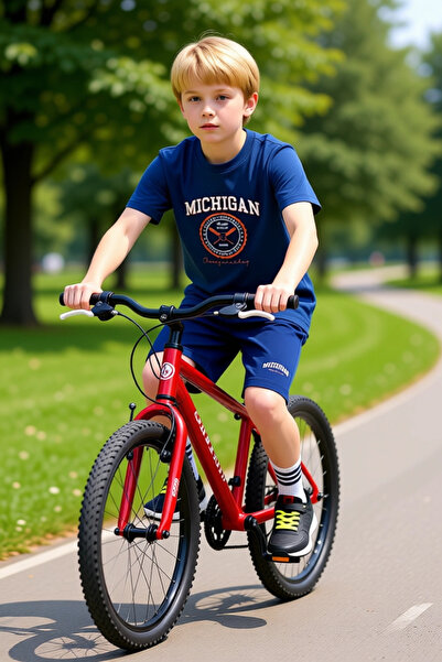 PayBuy Set tricou și pantaloni scurți din bumbac pentru băieți Sport City cu imprimeu Calitate elegantă și confortabilă