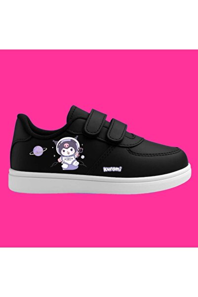 LİASSHOES Astron Printed Black Band Children's Sports Shoes Sneaker