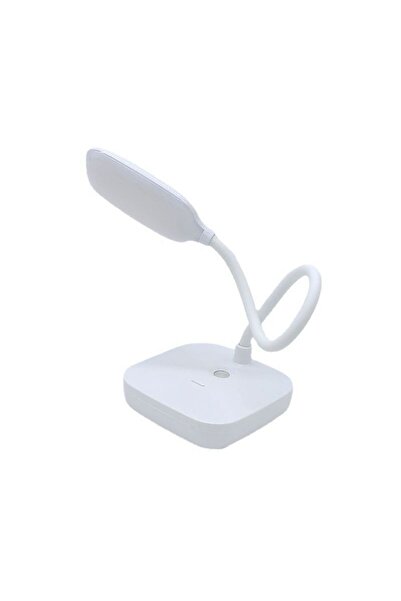 MRG Flexible LED Desk Lamp M1961, Rechargeable, Touch, White