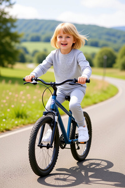 PayBuy Girl's Comfortable Stretchy Ribbed Detailed Long Sleeve Top and Leggings Set Quality Stylish Comfortable